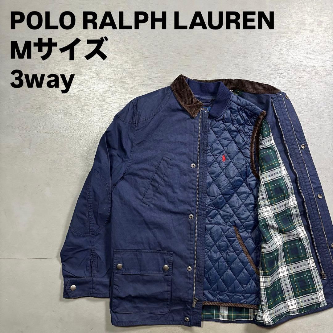POLO RALPH LAUREN オイルドジャケット　3way ライナー　M