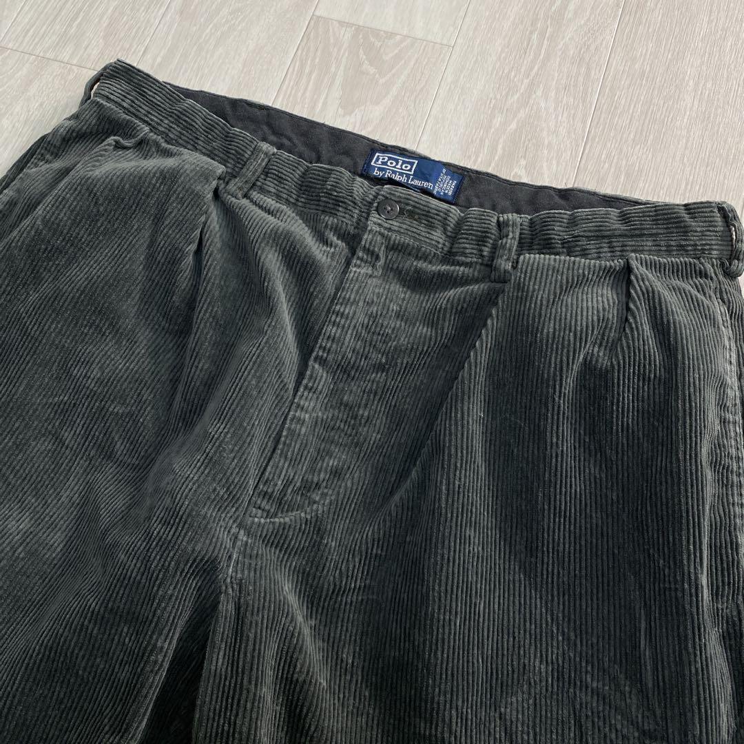 F0-082 Polo by Ralph Lauren 太畝コーデュロイパンツ