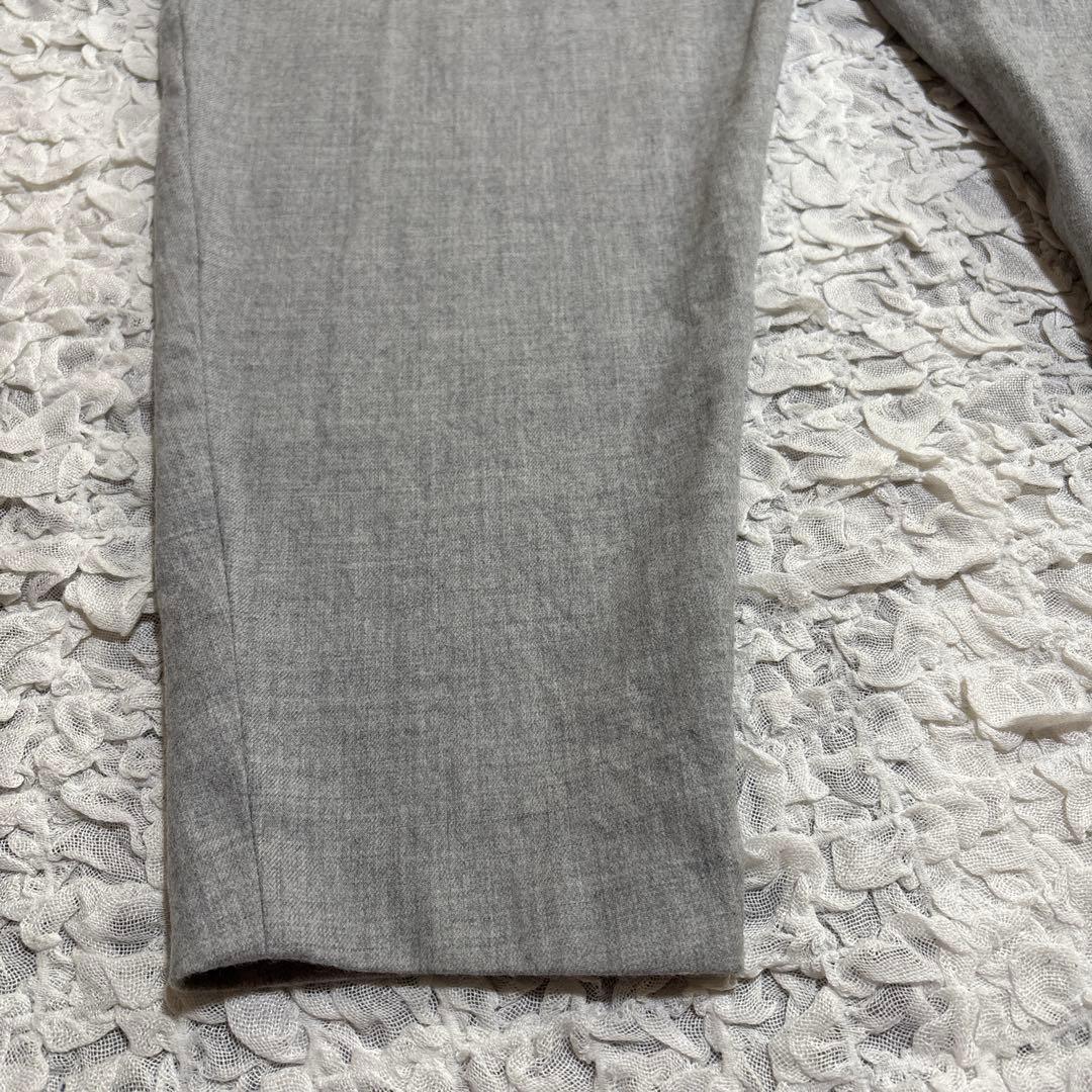 エンフォルド 4.2万円　リボンベルト オールインワン ジャンプスーツ ウール