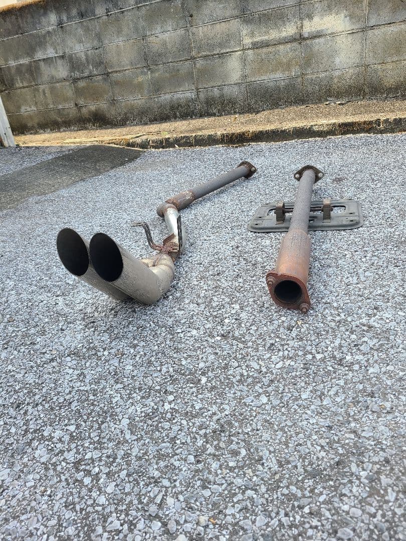 5005 R50　MINIクーパー　加工マフラー 　はね上げマフラー