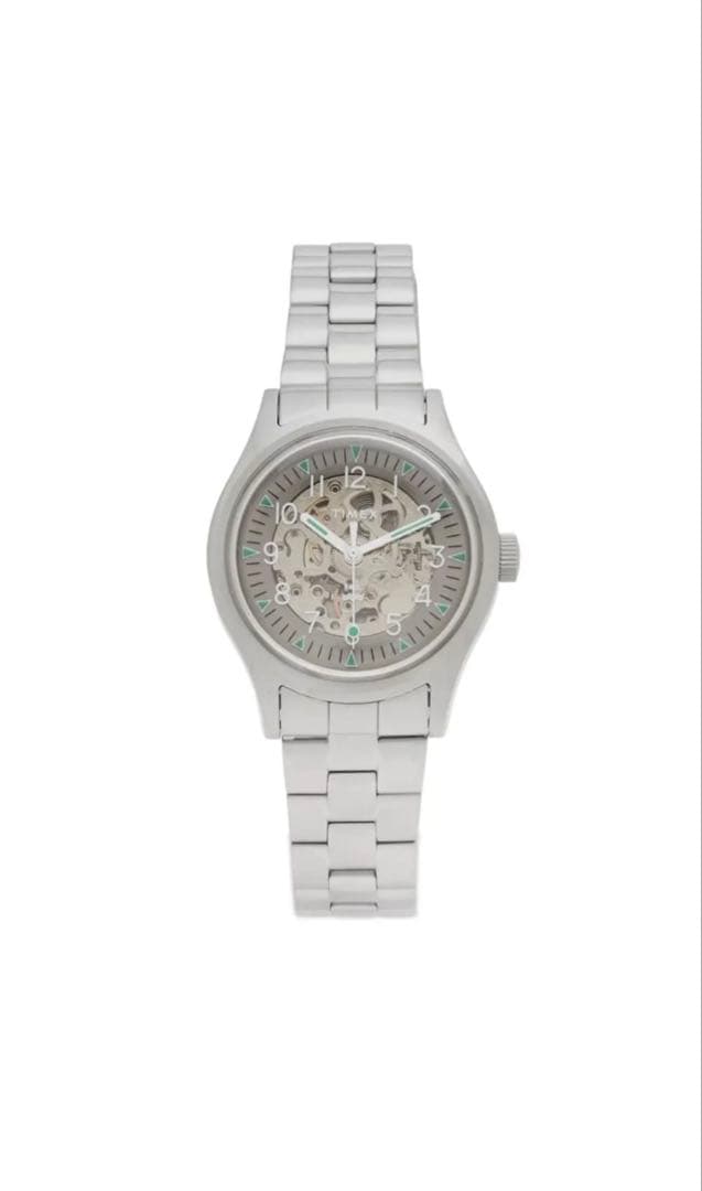 新品定価以下　END×TIMEX スケルトン ステンレススチール　別注