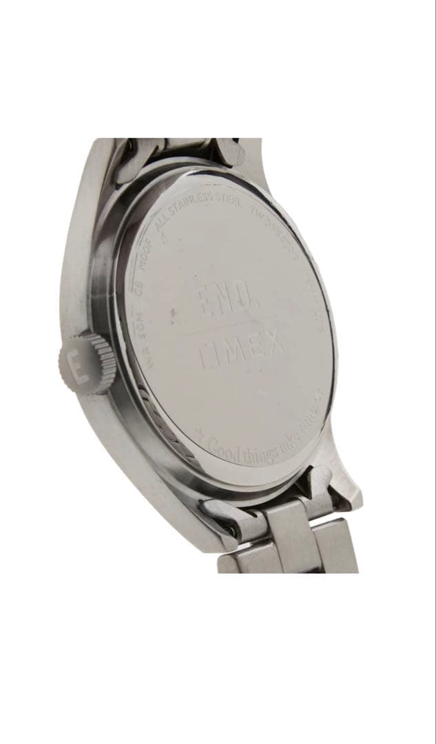 新品定価以下　END×TIMEX スケルトン ステンレススチール　別注