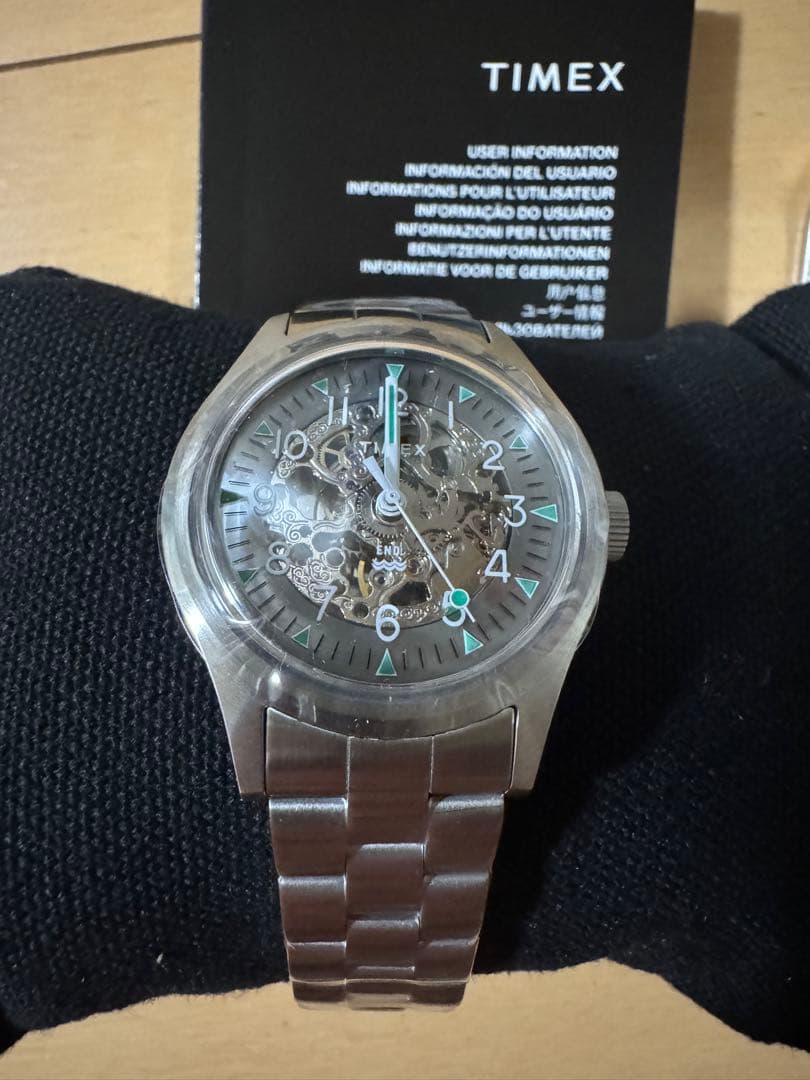新品定価以下　END×TIMEX スケルトン ステンレススチール　別注