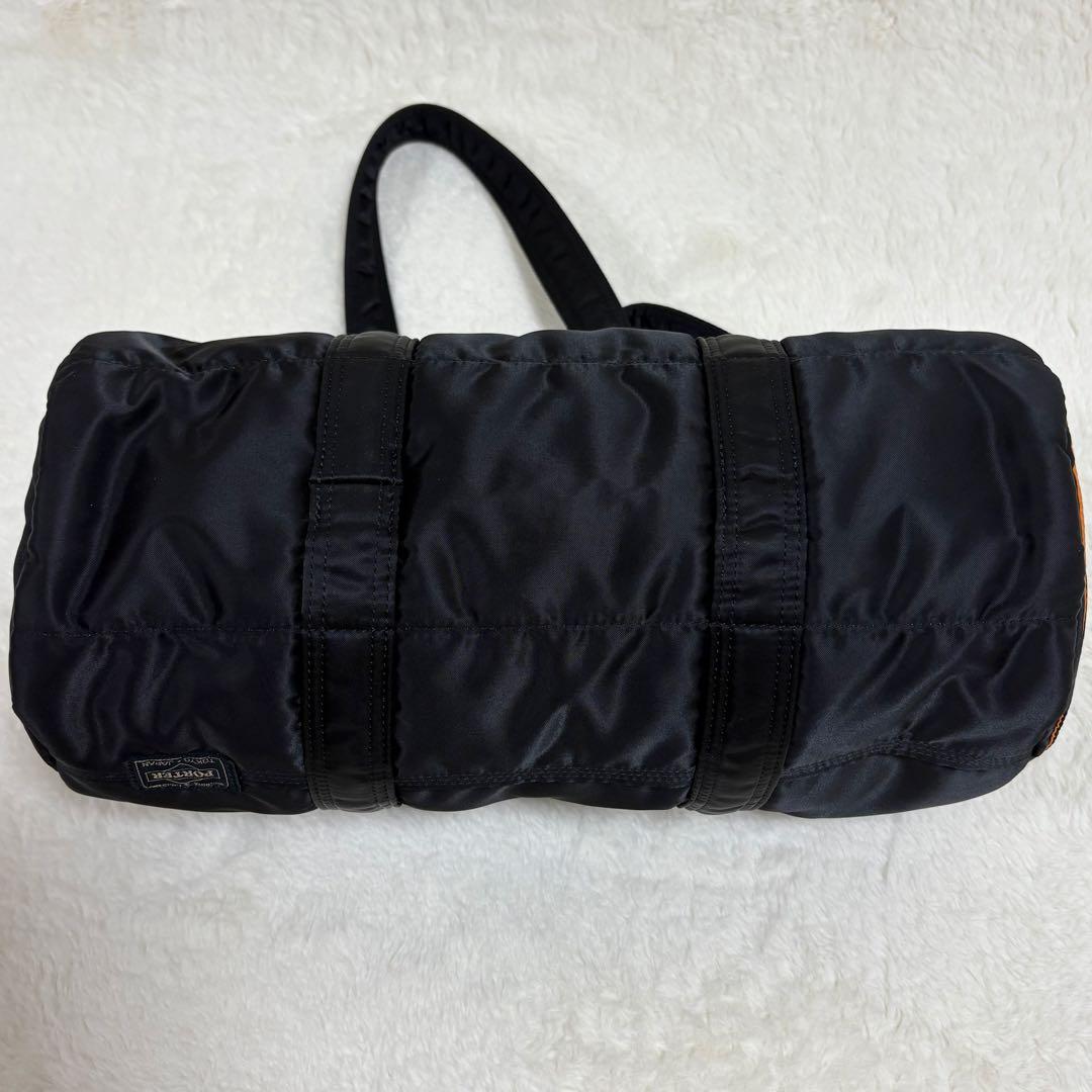 極上品✨人気 ポーター タンカー ミニボストンバッグ ドラム Sサイズ ブラック