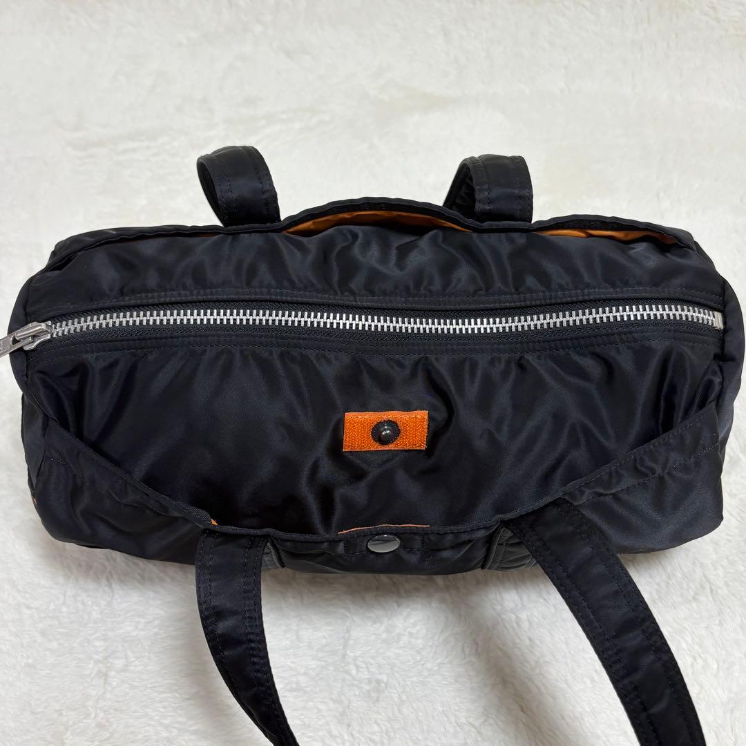 極上品✨人気 ポーター タンカー ミニボストンバッグ ドラム Sサイズ ブラック