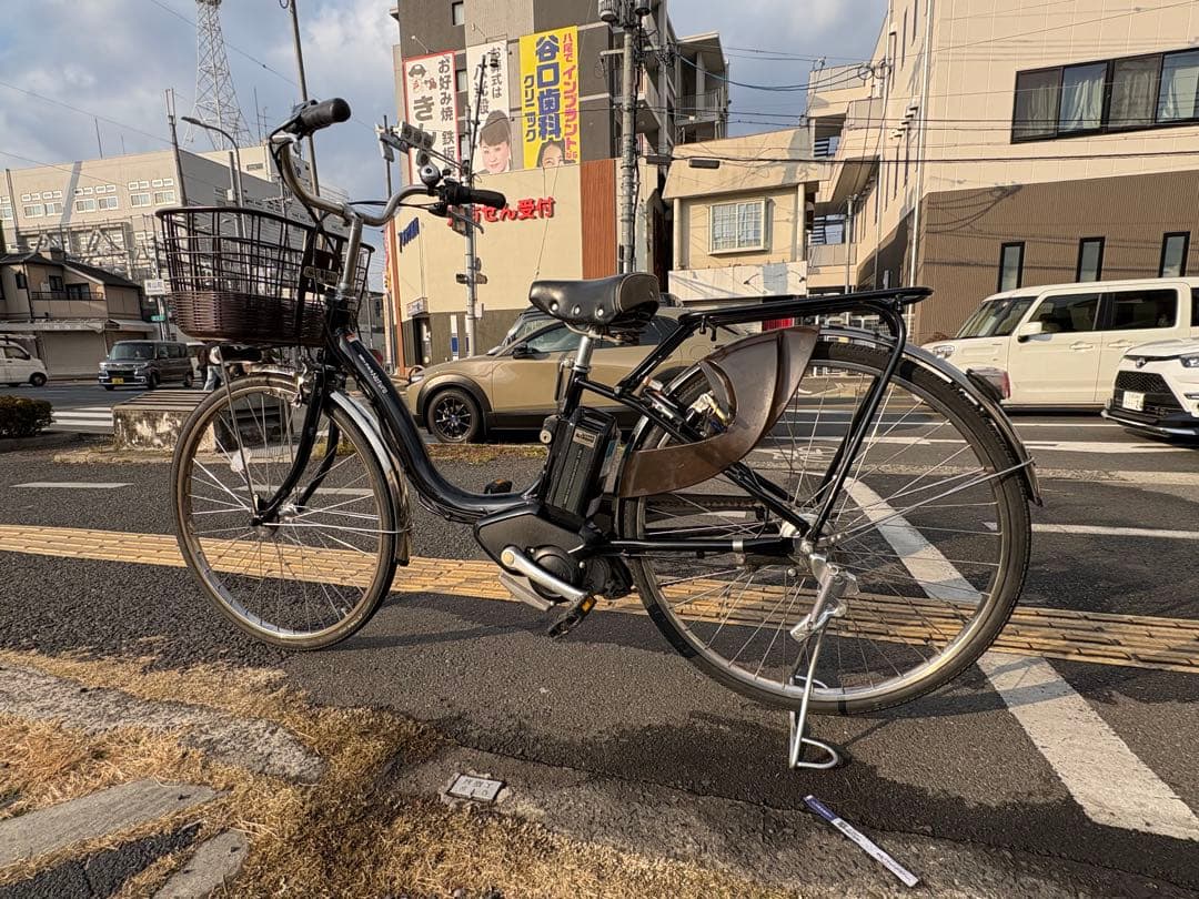 中古YAMAHA電動アシスト自転車　8.7Ah 大阪　027番