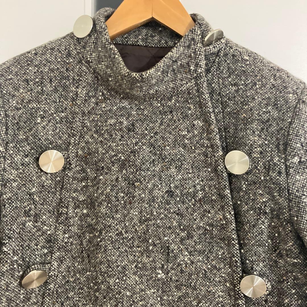 ヒステリックス　ダブルボタン ツイードコート