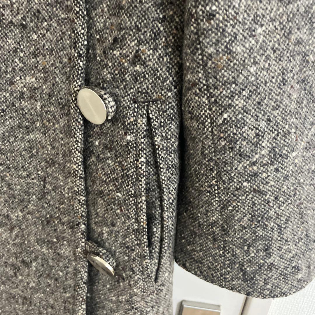 ヒステリックス　ダブルボタン ツイードコート