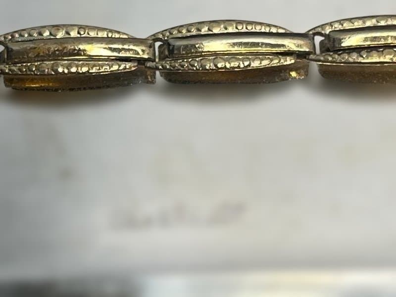 シルバー 950 純銀製 シガレットケース アンティーク　タバコケース