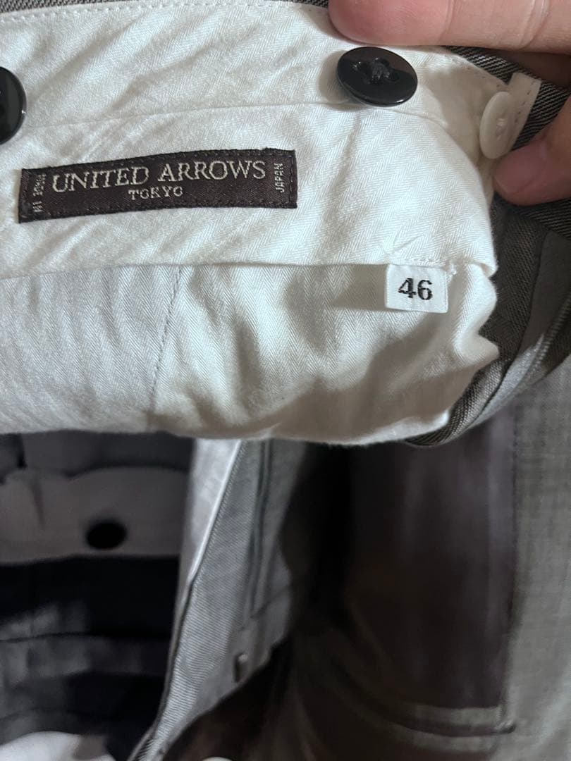 UNITED ARROWS グレー スーツジャケット