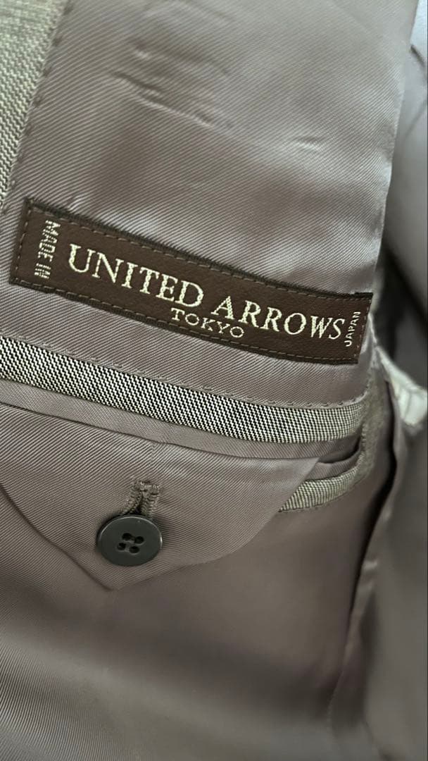 UNITED ARROWS グレー スーツジャケット
