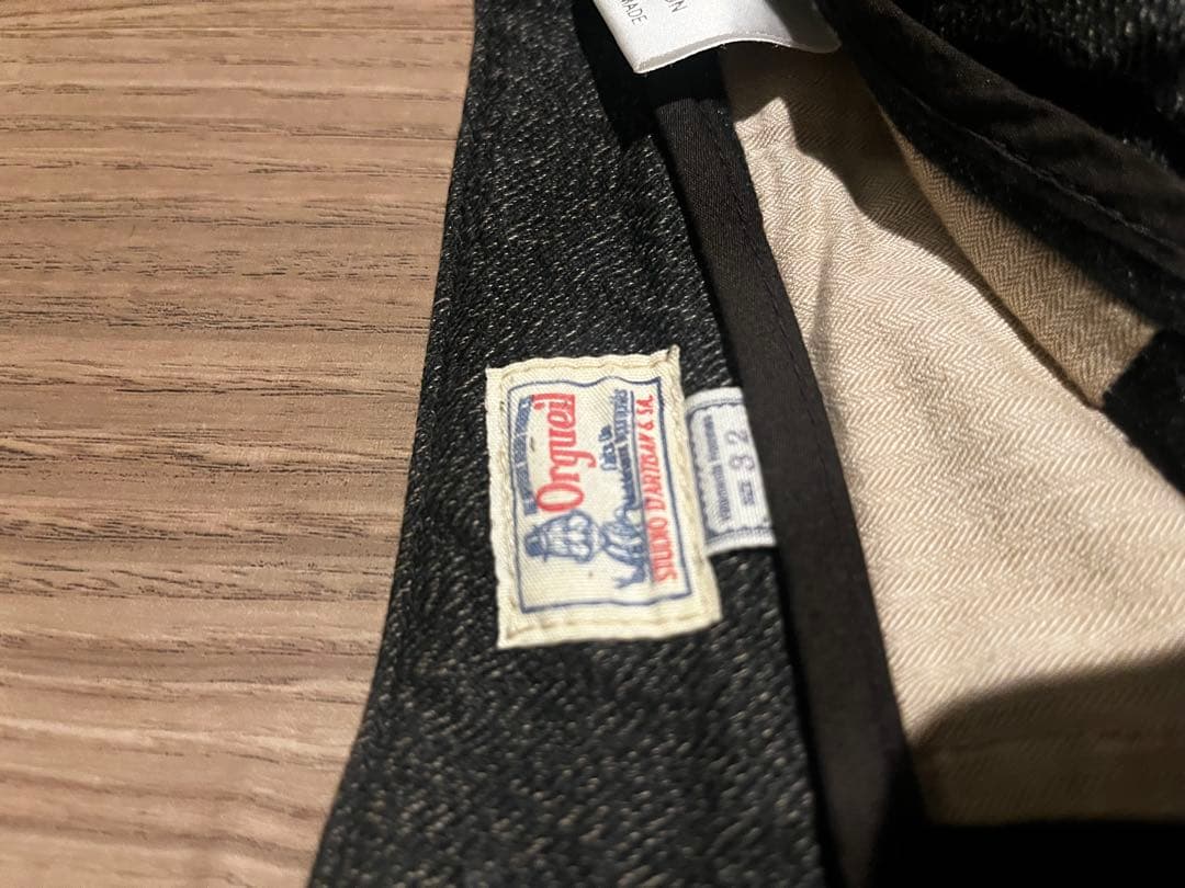 オルゲイユ　サックジャケット、ベスト、パンツ 3点セット