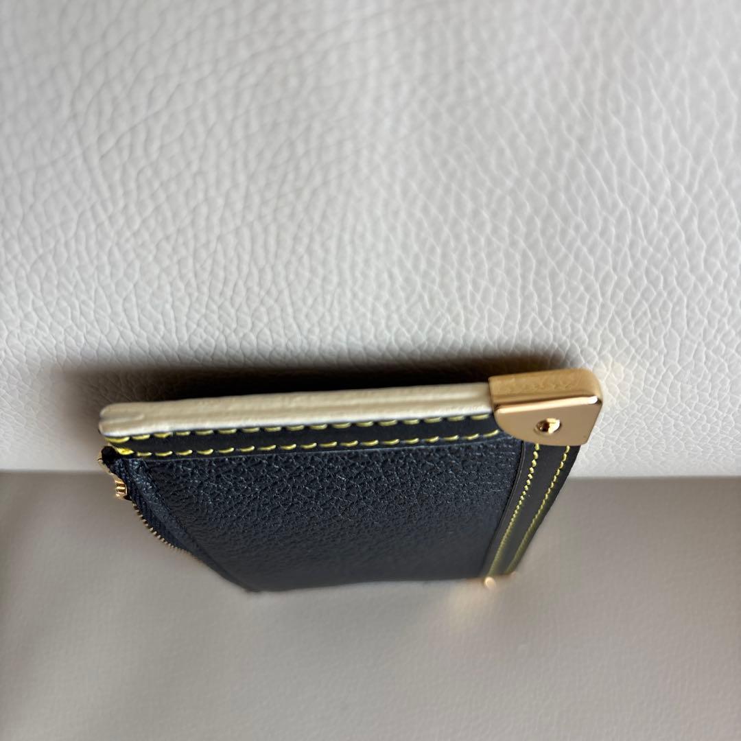 ルイビィトン　キーケース　カードケース　未使用　黒　やぎ革　付属品完備