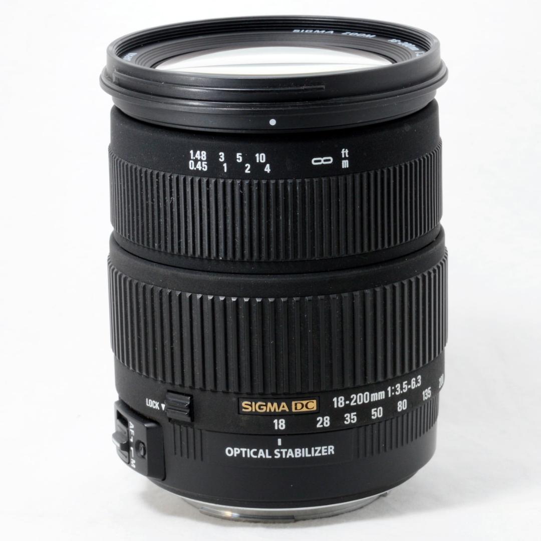 ⭐️良品⭐️SIGMA 18-200mm F3.5-6.3 DC OS キャノン