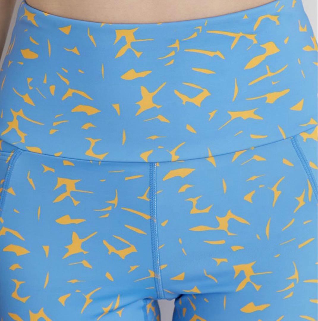 emmiyoga エミヨガ ボタニカルアートプリントレギンス