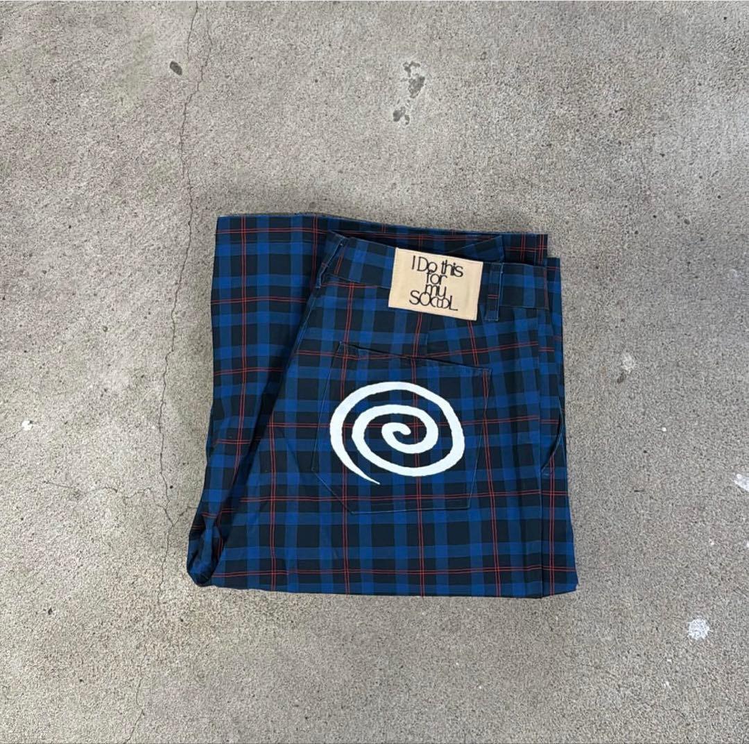 パンツ SOL. soonerorlater Checked Baggy Shorts