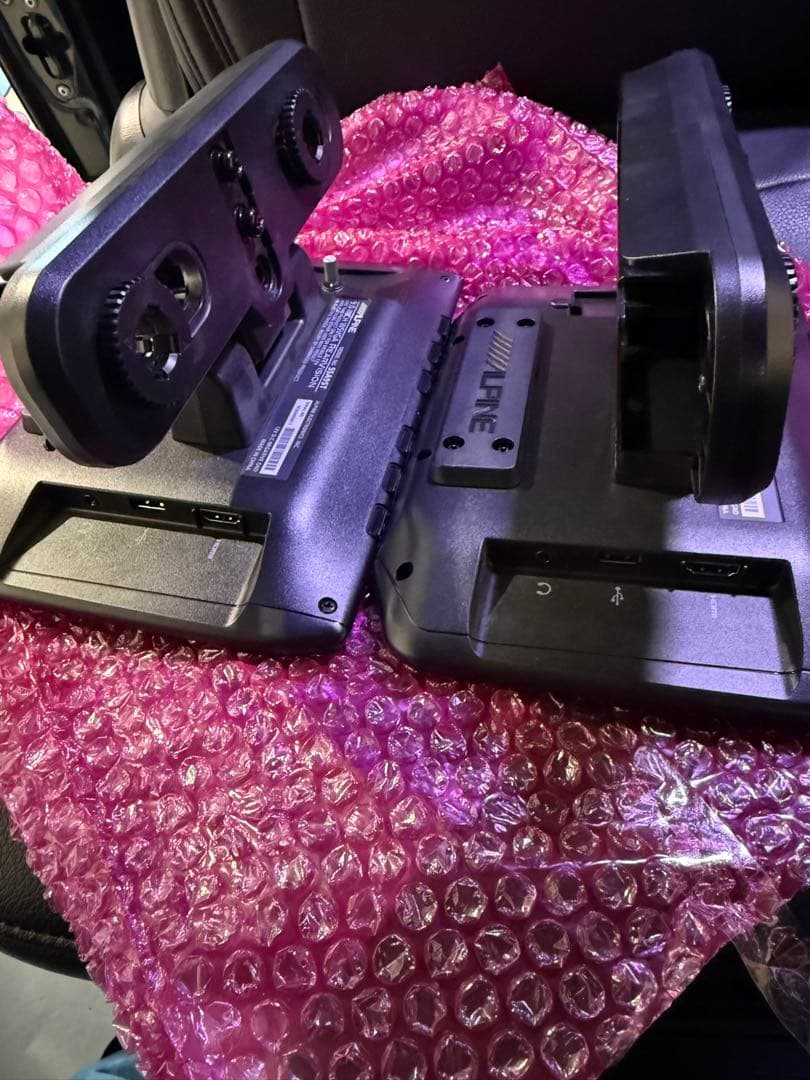 ALPINE ヘッドレストモニター SSA9ST 9インチ 2台セット