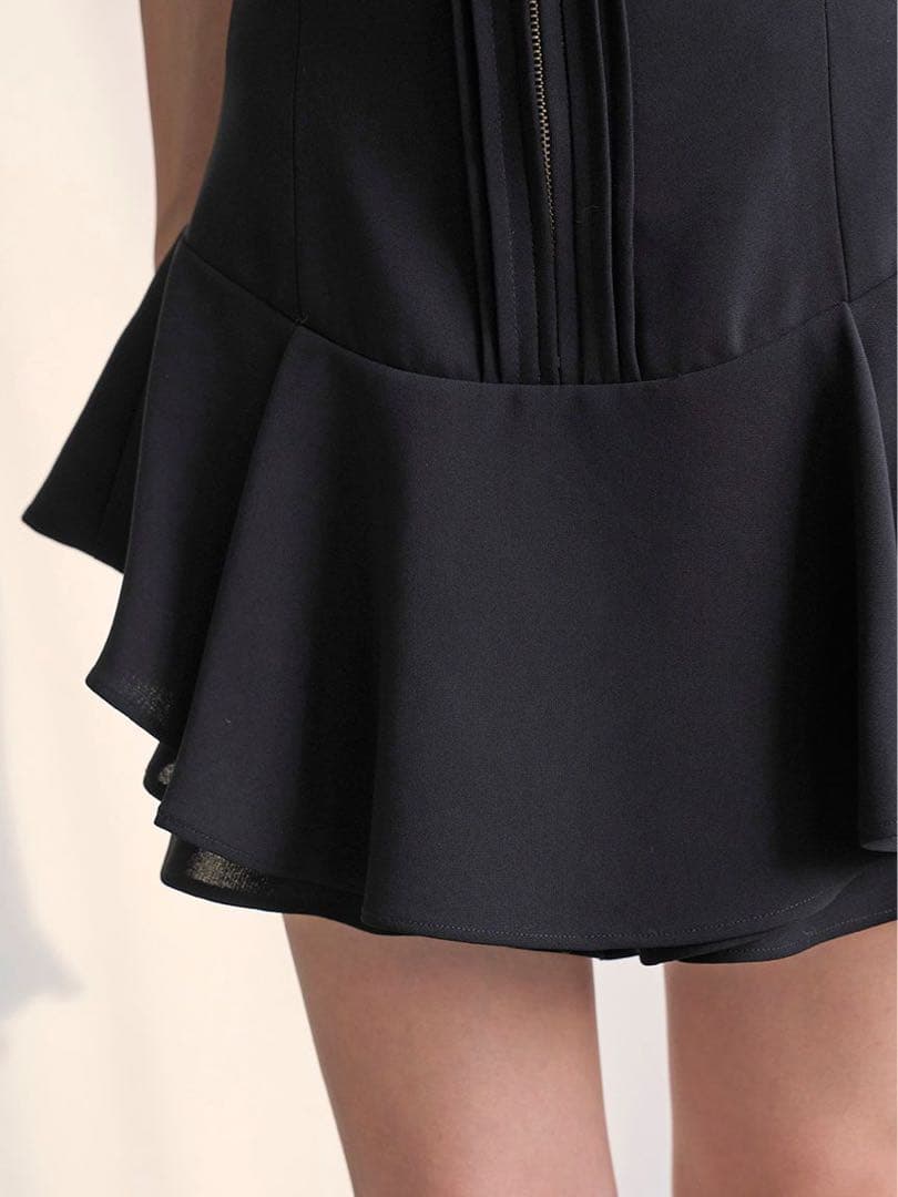 新品未使用 SNIDEL レイヤードフリルミニスカショーパン