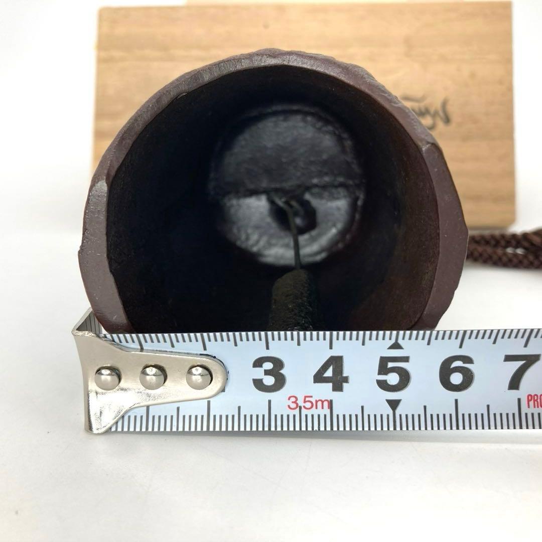南部鉄器　鈴木盛久工房　南部砂鉄鈴　手振り鈴　卓鈴/未使用品