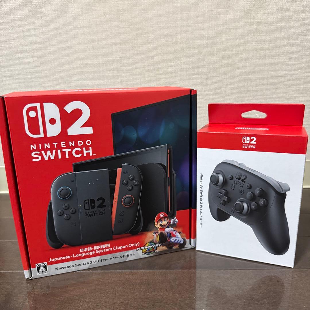 Nintendo Switch 2 マリオカートワールド Proコントローラー