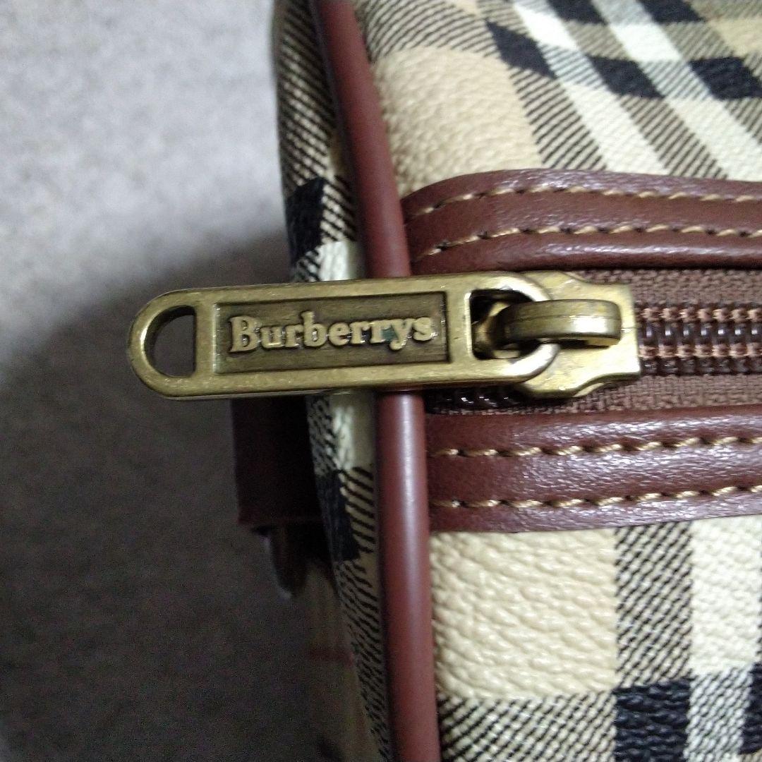 BURBERRY バーバリー 大容量　シャドーホースボストンバック ノバチェック