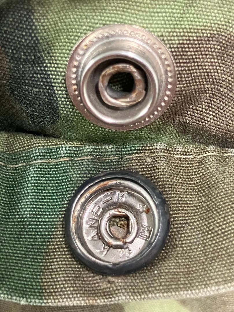 米軍実物 60's ERDL ノンリップ　ジャングルファティーグ　モディファイ