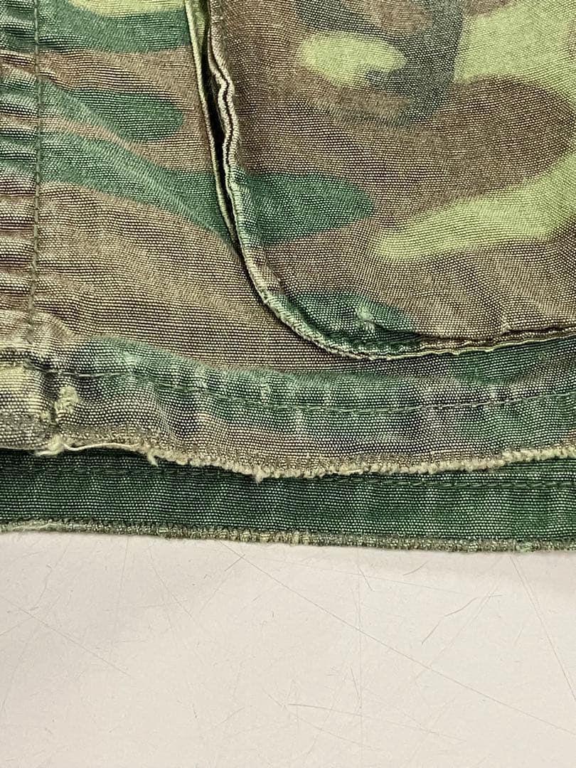 米軍実物 60's ERDL ノンリップ　ジャングルファティーグ　モディファイ