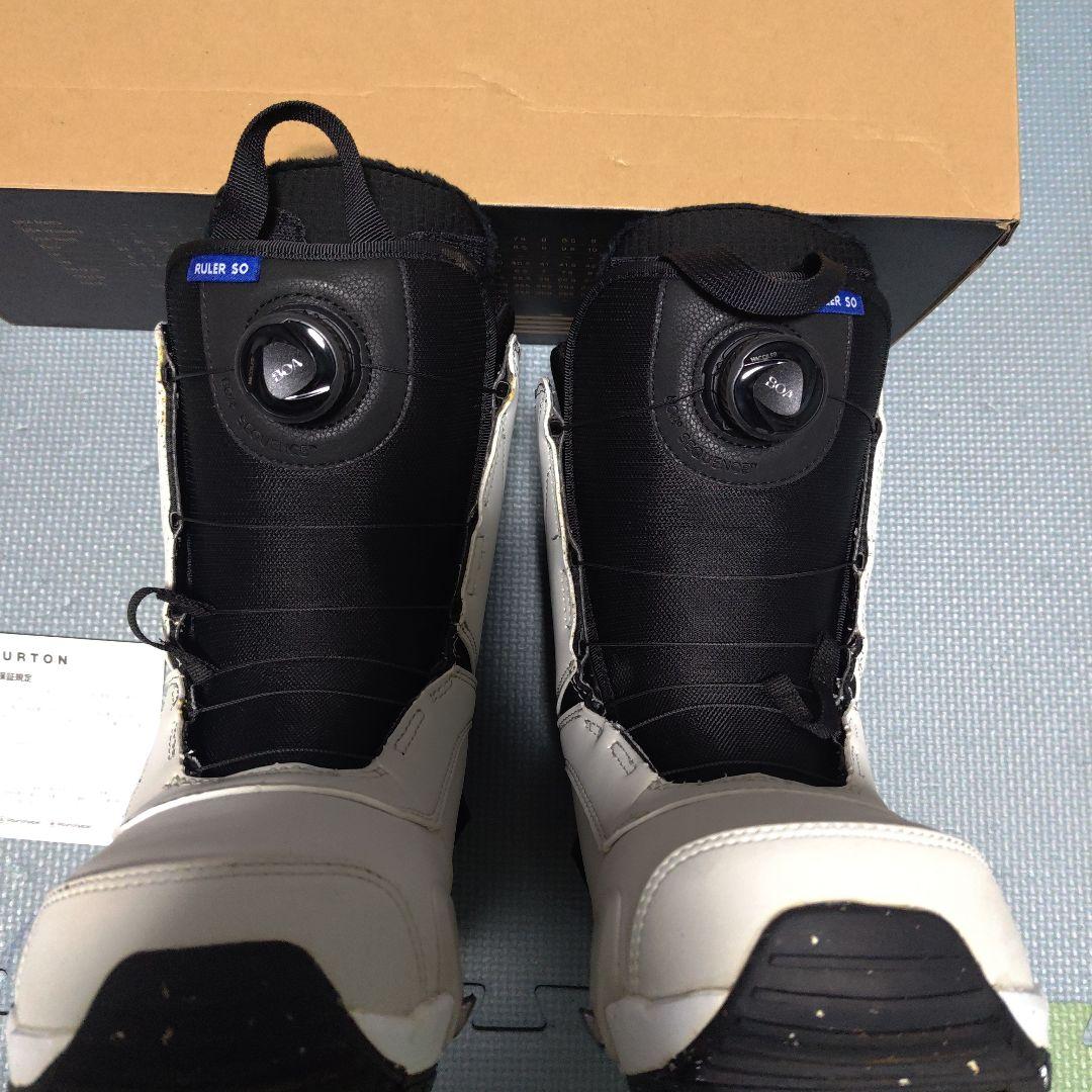 Burton Ruler Step On ブーツ 7 Gray Cloud 25