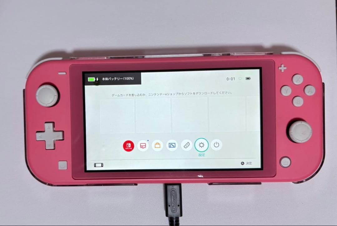 Nintendo Switch Lite コーラルピンク 本体 箱 充電器付き