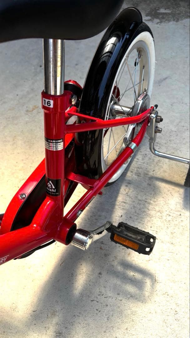 INNOVATIONIFACTORY キッズ自転車　16型　レッド