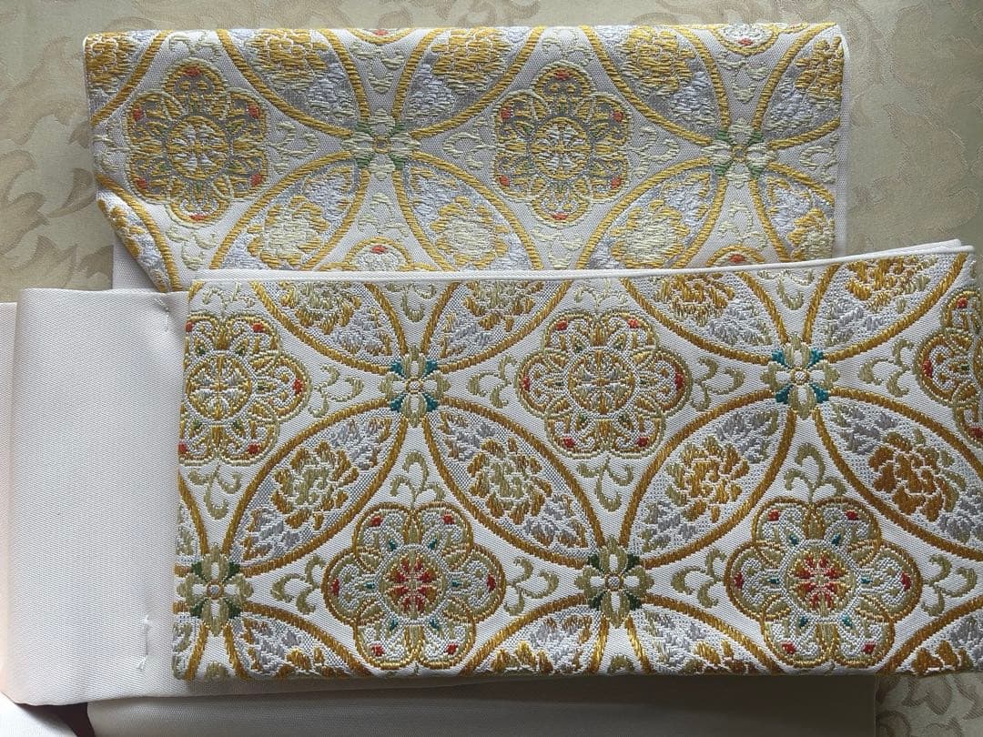 ☆新春特別品☆現行品「たつむら」豊葩七宝錦 品格の本袋帯 龍村美術織物 80万