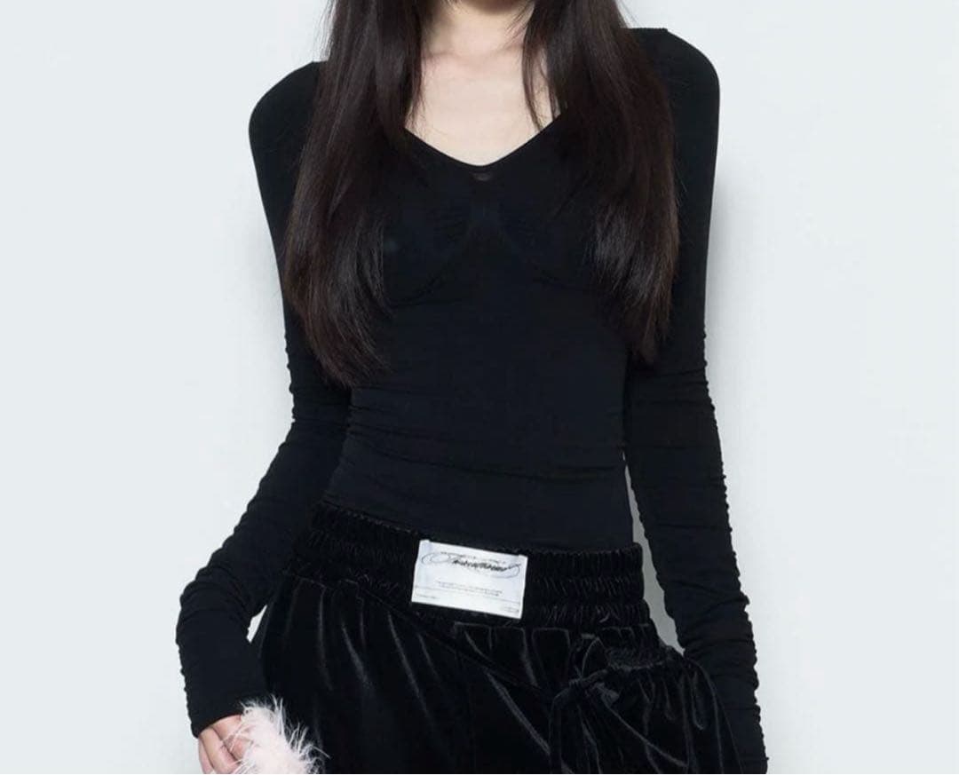 トップス theredthread S ruched sculpt body tops