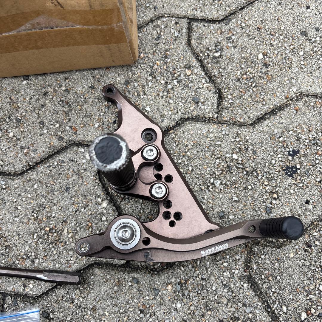 CB400SF Baby Face バックステップアルミ製