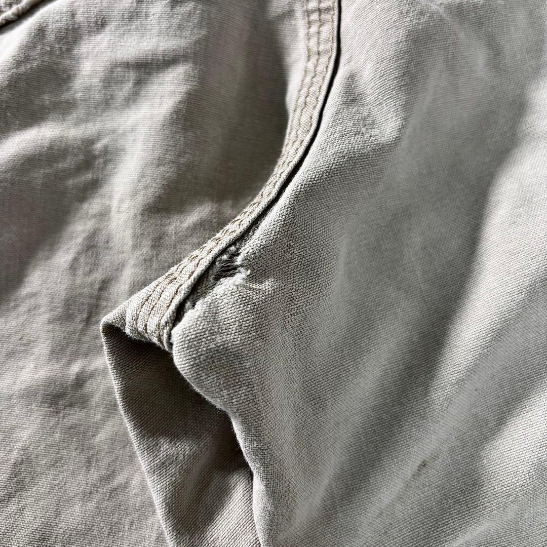 レザータグ×極上フェード◎リアルワークの逸品ダック 一点物 ゆるだぼ