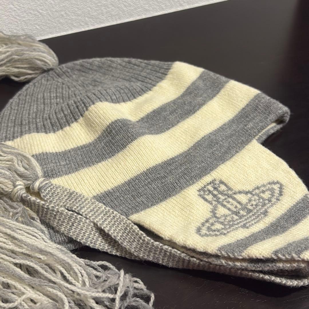 【Vivienne Westwood】ORB フラップ付ワッチ グレー