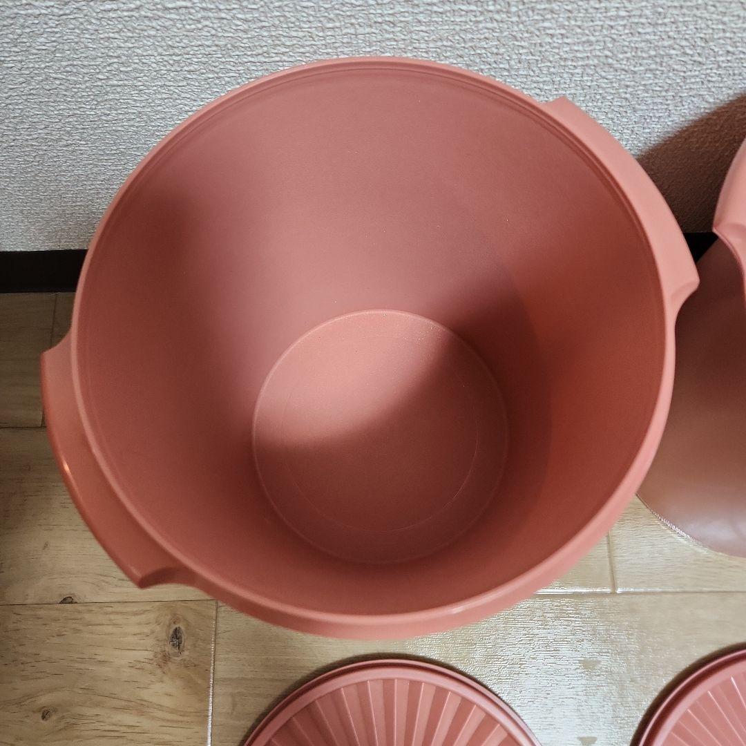 送料込みタッパーウエア/マキシデコレーター3個