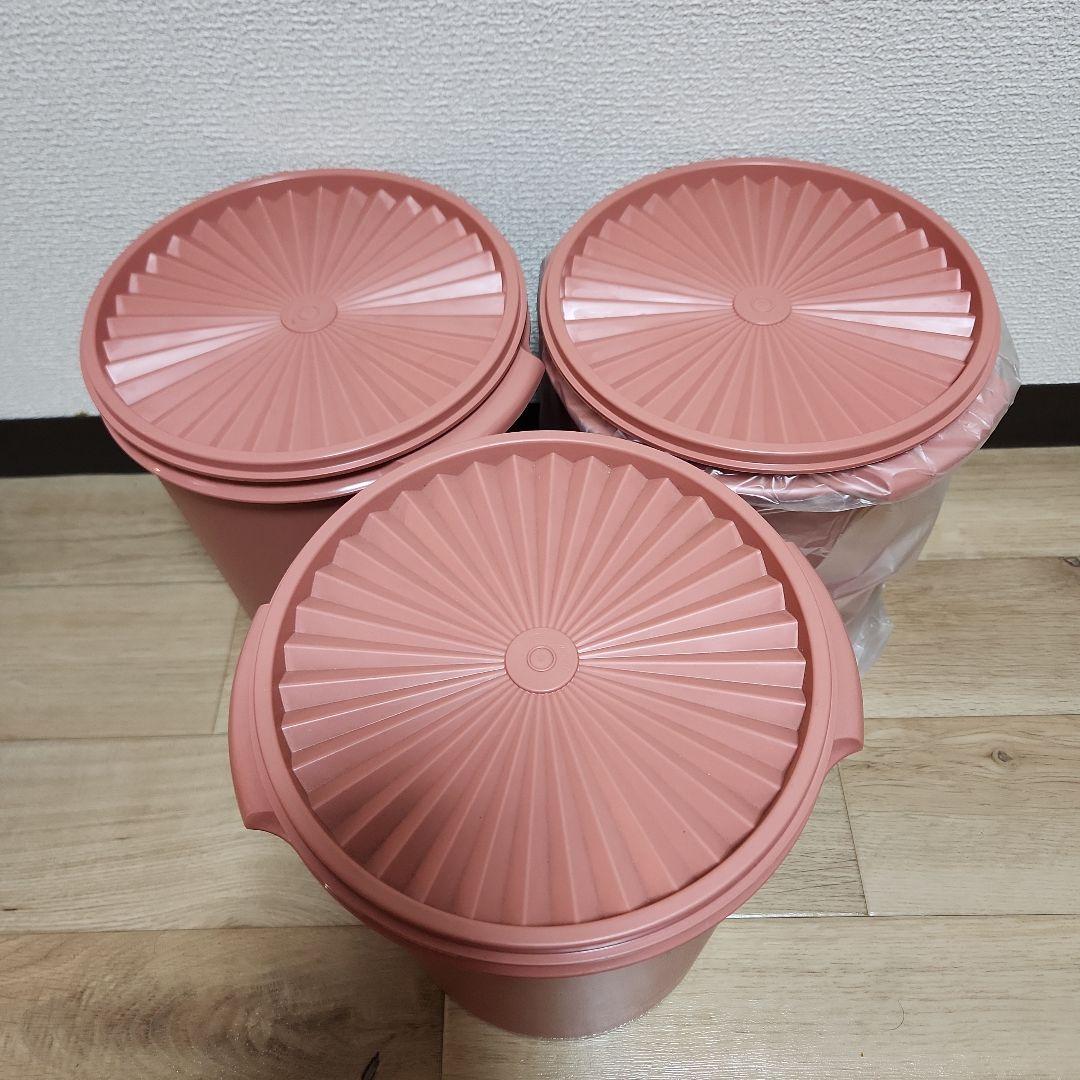 送料込みタッパーウエア/マキシデコレーター3個