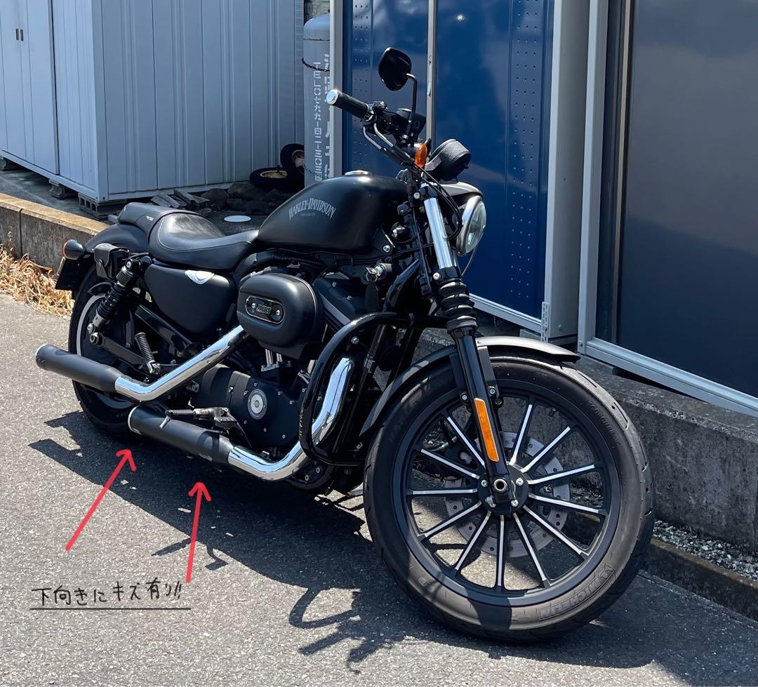 コブラ　3インチスリップオンマフラー　スポーツスター2004〜2013専用