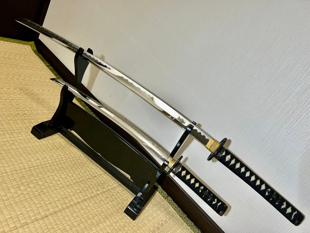 【夜桜様】模造刀 太刀 脇差し 2本セット！　※バラ売り不可