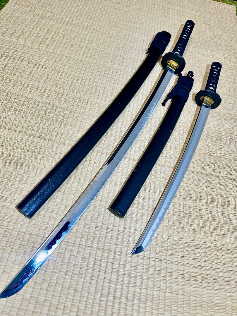 【夜桜様】模造刀 太刀 脇差し 2本セット！　※バラ売り不可