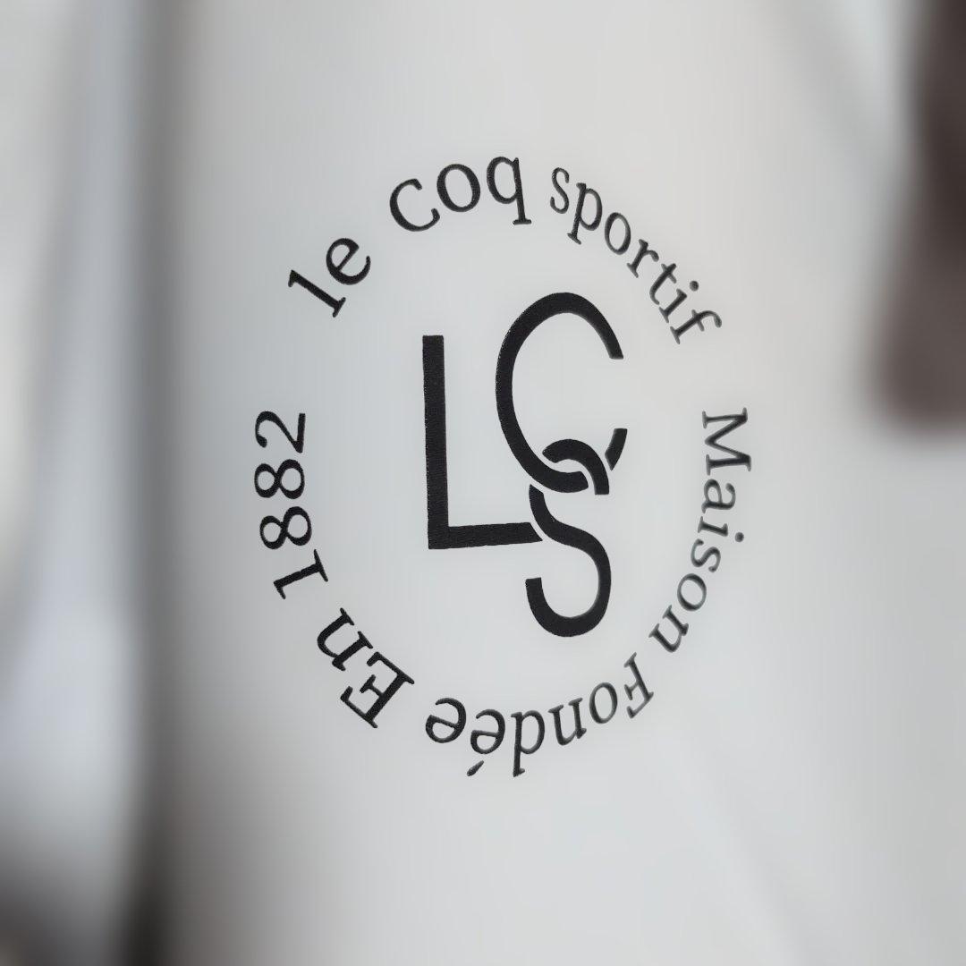 ルコックスポルティフゴルフ:レディース:Lサイズ:ストレッチ　襟なしブルゾン:白