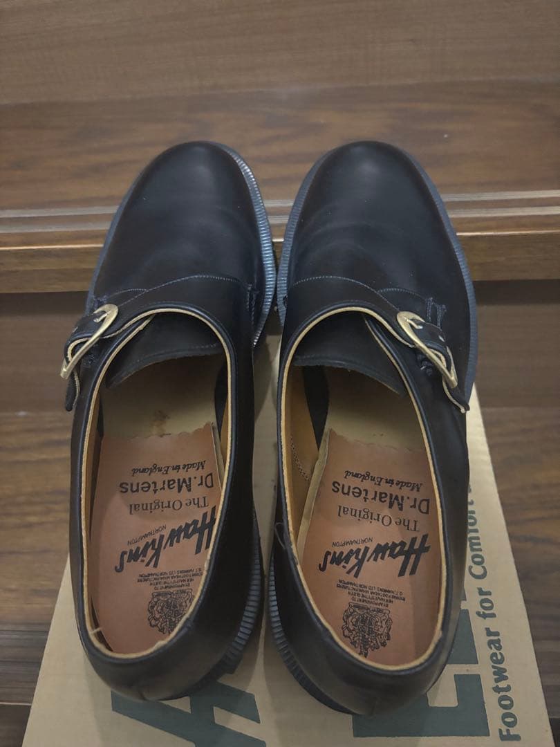 こ*け様 イギリス製Dr.Martin & Hawkins26.0モンクストラッ