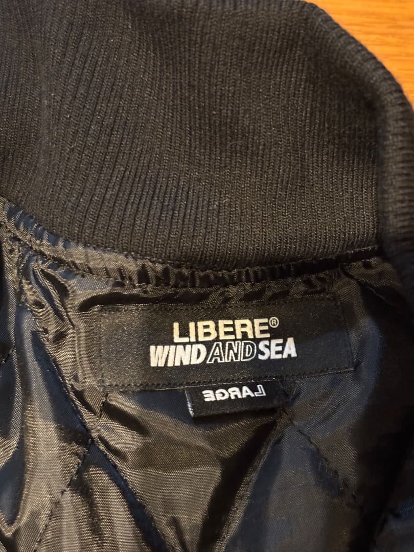 新品 WINDANDSEA LIBERE JACKET スタジャン ジャケット