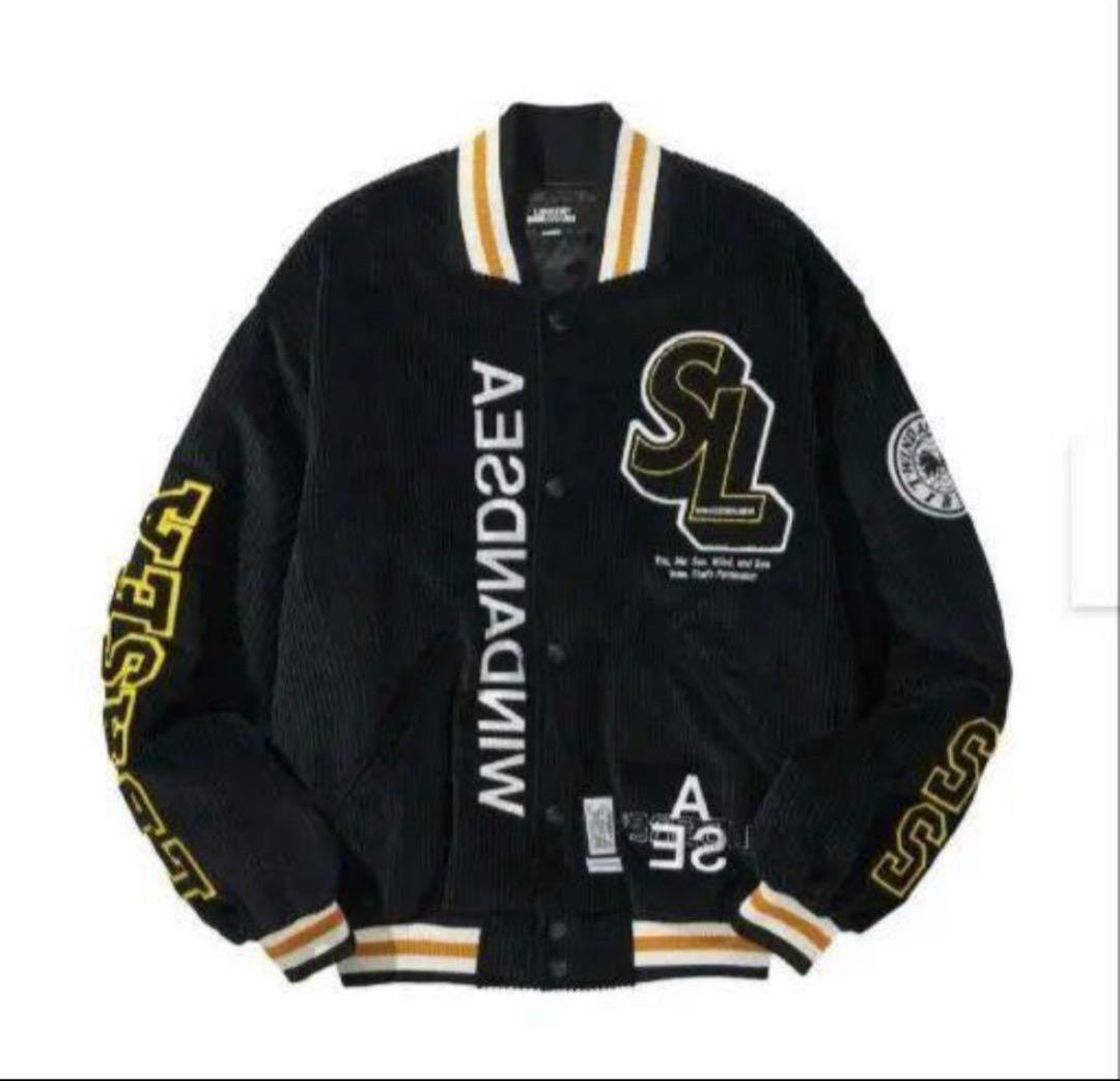 新品 WINDANDSEA LIBERE JACKET スタジャン ジャケット