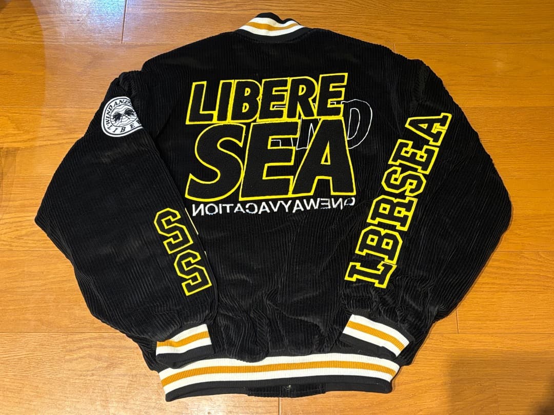 新品 WINDANDSEA LIBERE JACKET スタジャン ジャケット