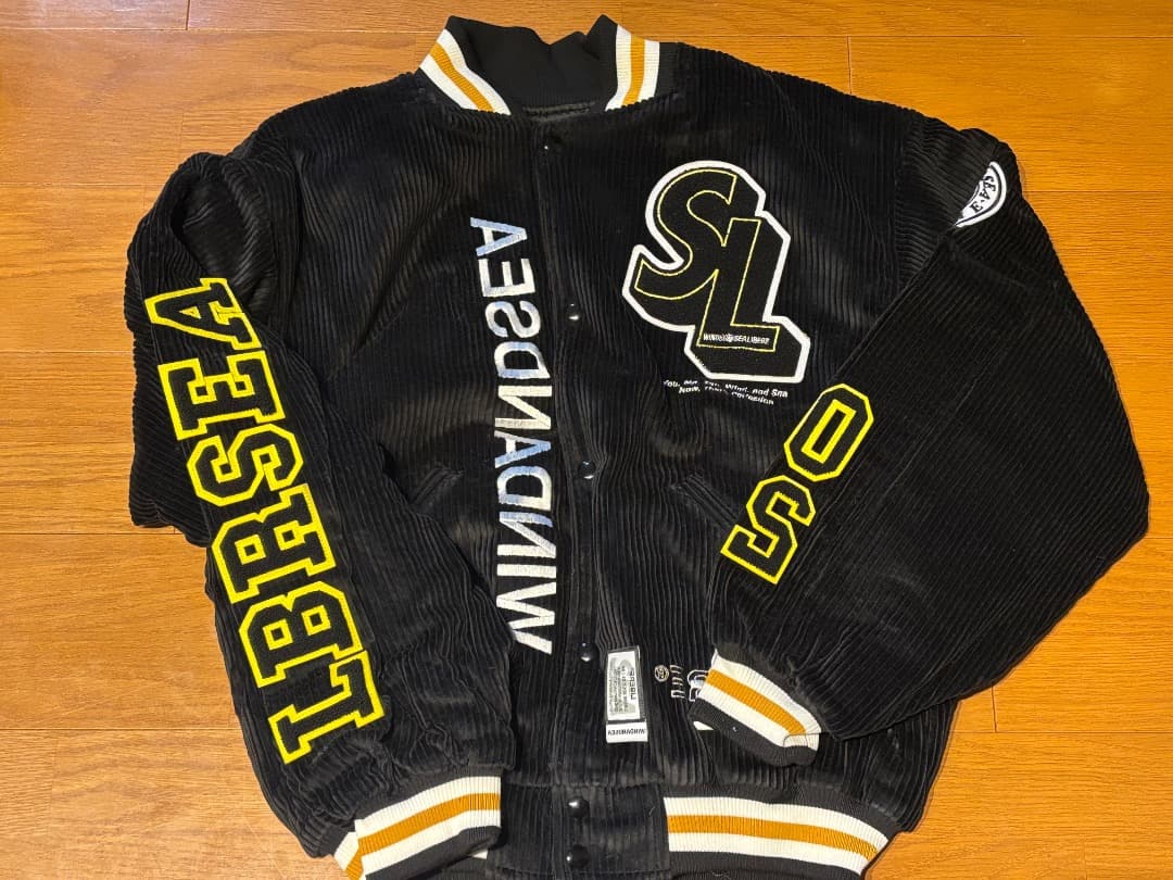 新品 WINDANDSEA LIBERE JACKET スタジャン ジャケット