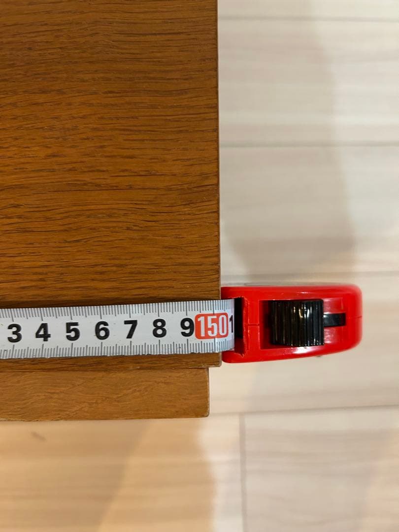 ブラウン木製テレビ台