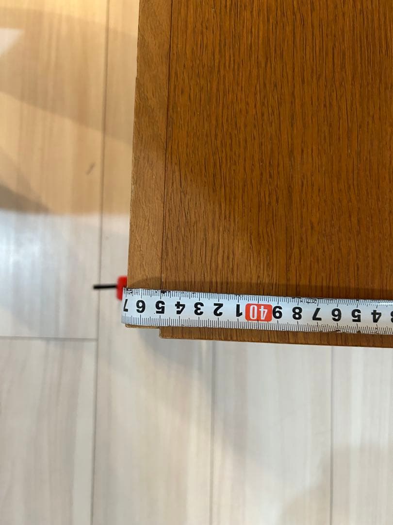 ブラウン木製テレビ台