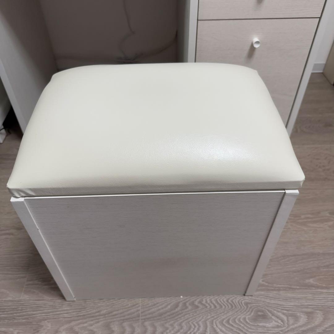 LEDライト付きミラー ドレッサー デスク