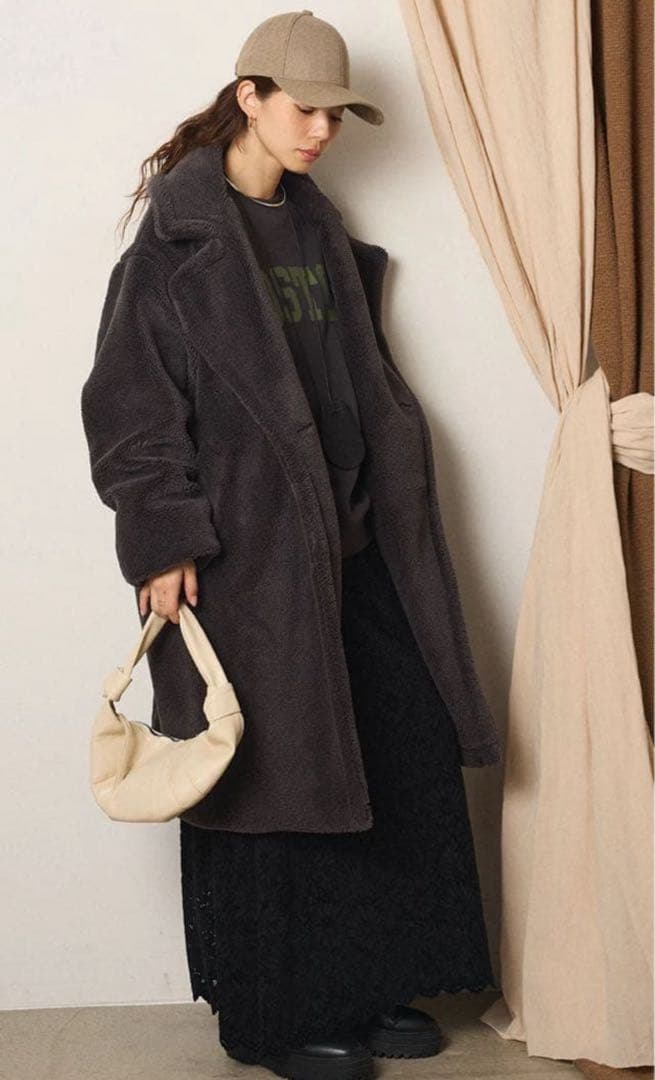 ラスト！テディボアジャケット ロングコート ジャケット /esicaエシカ 同型